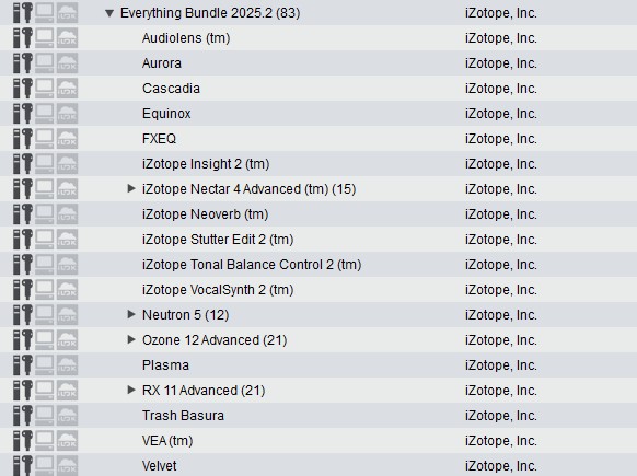 iZotope Everything Bundle 2025.2 (read first)